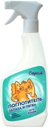 Поглотитель запаха и пятен для кошек от ТМ Барсик 500мл