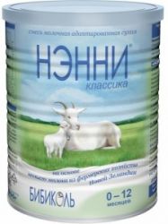 НЭННИ Классика Молочная Смесь на основе Козьего Молока {с 0 до 12 мес} 400г.