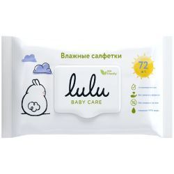 LULU Влажные Салфетки Детские 72шт