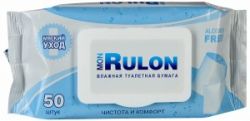 Mon Rulon N50 Влажная туалетная бумага 50шт