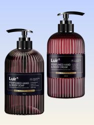 Luir Набор Парфюмированное Мыло и Крем для Рук и Тела Neroli blossom & Cedarwood (2 штуки по 400) 0,8 л