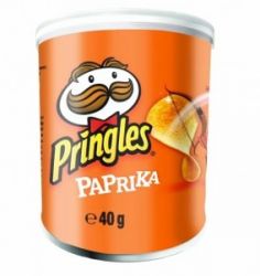 PRINGLES Чипсы Паприка 40г PRINGLES Чипсы Паприка 40г