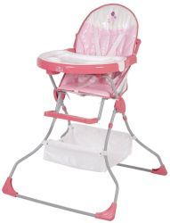 Стульчик для кормления Polini kids Joy 252 Весенняя мелодия, розовый