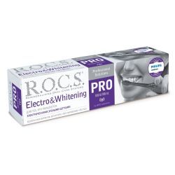 R.O.C.S. PRO. Зубная паста Electro & Whitening Mild Mint для электр.щеток (36) 135гр
