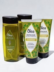 Набор из 4 шт: бальзам 2 шт + шампунь 2 шт Olive Collection