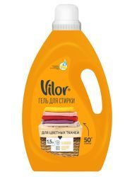 Vilor Средство для Стирки Изделий из Цветных Тканей (Флакон) 1,5 л Vilor Средство для Стирки Изделий из Цветных Тканей (Флакон) 1,5 л