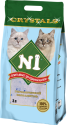 Наполнитель N1 Crystals Силикагель 3л