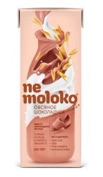 NEMOLOKO Овсяное Шоколадное {обогащ. Кальцием и Вит. В2} 200мл
