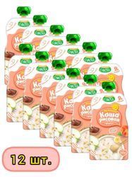 МАЛЕНЬКОЕ СЧАСТЬЕ Молочная Кашка Рисовая с Фруктами {с 9 мес} (Гуалапак) 111г-12шт