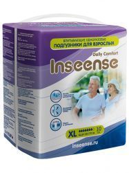 Inseense Подгузники Daily Comfort Урологические ХL (120-170см) 10шт