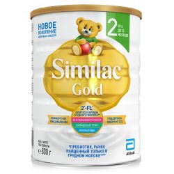 SIMILAC GOLD 2 { 800г.} Молочная Смесь с Олигосахаридами Грудного Молока {с 6 мес} 800г SIMILAC GOLD 2 { 800г.} Молочная Смесь с Олигосахаридами Грудного Молока {с 6 мес} 800г