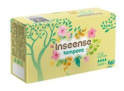 Inseense Тампоны Super + 4 капли { 12 штук } 12шт