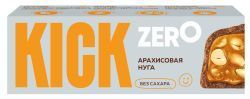 KICK ZERO Батончик Арахис в Шоколаде Без Сахара (Арахисовая Нуга) 45гр
