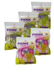 Picnic Baby Репеллентный Браслет от Комаров {с 2 лет} (40шт в блоке) Т - 5 шт.