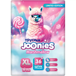 JOONIES Marshmallow Трусики -Подгузники 5 (XL) 36шт 12-17кг