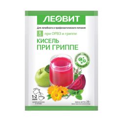 Кисель При Гриппе ЛЕОВИТ Пакет 20гр