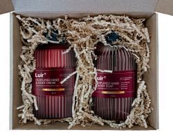 Luir Набор Парфюмированное Мыло и Крем для Рук и Тела Narcotic Cherry (2 штуки по 400) 0,8 л