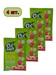 Ол'Лайт Каша Овсяная с Малиной с Молоком 40 гр-4шт