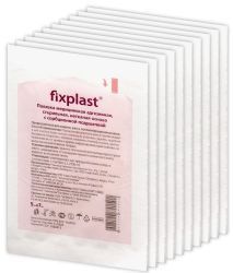 Fixplast Повязка-пластырь Адгезивная Стерильная с Сорбционной Подушечкой на Нетканой Основе 10 8см
