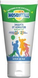 MOSQUITALL Крем Нежная Защита для Детей от комаров 40мл 12+