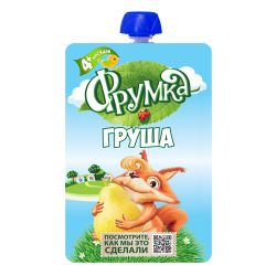 ФРУМКА Пюре из Груш { с 4 мес } Гуалапак 90г