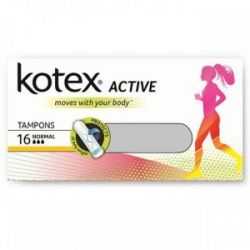 Kotex Тампоны Active Normal 16шт