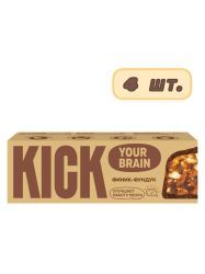 KICK YOUR BRAIN Батончик Финиковый с Фундуком в Тёмном Шоколаде 45гр-4шт