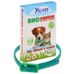 УЮТ БИО Ошейник от блох для щенков/котят, 30 см 30 см