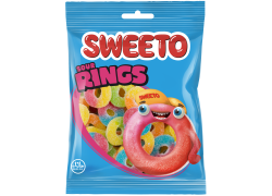 SWEETO Мармелад Жевательный Кислые Колечки 70г