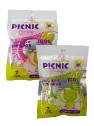Picnic Baby Репеллентный Браслет от Комаров {с 2 лет} (40шт в блоке) Т - 2 шт.