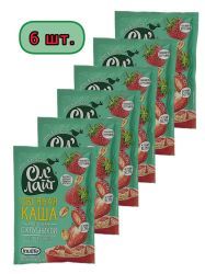 Ол'Лайт Каша Овсяная с Клубникой с Молоком 40 гр-6шт