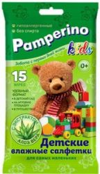 Pamperino MINI N15 Влажные Детские Салфетки 15шт