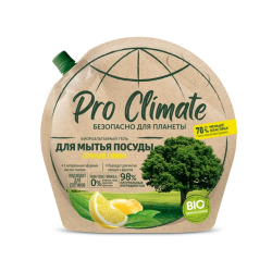 Pro Climate Гель для посуды Биоразлагаемый Сочный Лимон {Дой-Пак} 0,7л