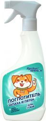 Поглотитель запаха и пятен для собак Русский Чемпион 500мл