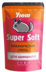 Уют Вулканическая смесь (песок для купания) для шиншилл Super Soft