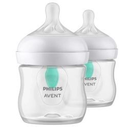 Бутылочка Philips Avent SCY670/02 Natural Response c клапаном AirFree от 0 мес, 125мл, 2шт