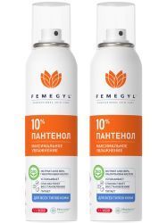 Femegyl Промо-набор Спрей 10% Пантенол 1+1 150+150мл