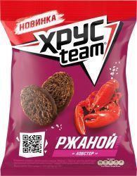 ХРУСТИМ Сухарики Воздушные Лобстер с Ржаной Мукой (Дисплей) 60г