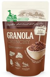 BIONOVA Мюсли Гранола Crunchy Шоколадные 60гр