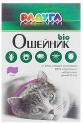 РАДУГА БИО Ошейник от блох для кошек, 30 см 30 см