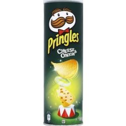 PRINGLES Чипсы Сыр Лук {19} 165г PRINGLES Чипсы Сыр Лук {19} 165г