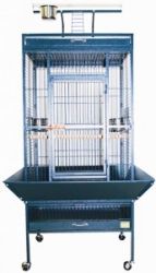 N1 Клетка-вольер для попугаев, 82*77*165, укомплектованная.
