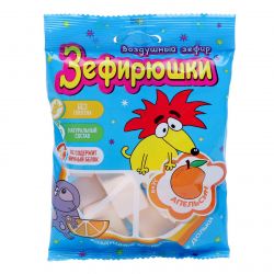 ЗЕФИРЮШКИ Воздушный Зефир Апельсин 40г