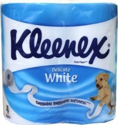 Kleenex Бумага туалетная Delicate white 2сл 4рул