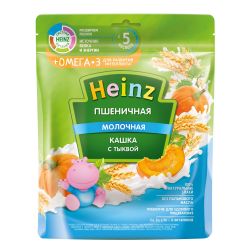 HEINZ Кашка Я РАСТУ Пшеничная с Тыквой с Молоком {c 5 мес} {пауч} 200г