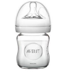 Бутылочка для кормления Philips Avent Natural с силиконовой соской SCF051/17 от 0 мес, 120 мл