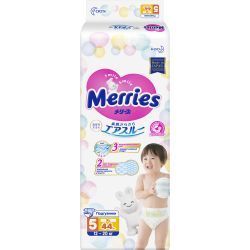 Merries Подгузники XL (44шт) 12-20кг