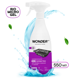 WonderLab Универсальное Экосредство для Ванной и Туалета {с распылит} 0,55л