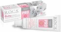 R.O.C.S.PRO Baby Зубная Паста Минеральная защита (от 0 до 3 лет) (без фтора) (12) 45гр