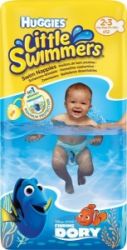 Huggies Подгузники для плавания 2-3года (12шт) 3-8кг